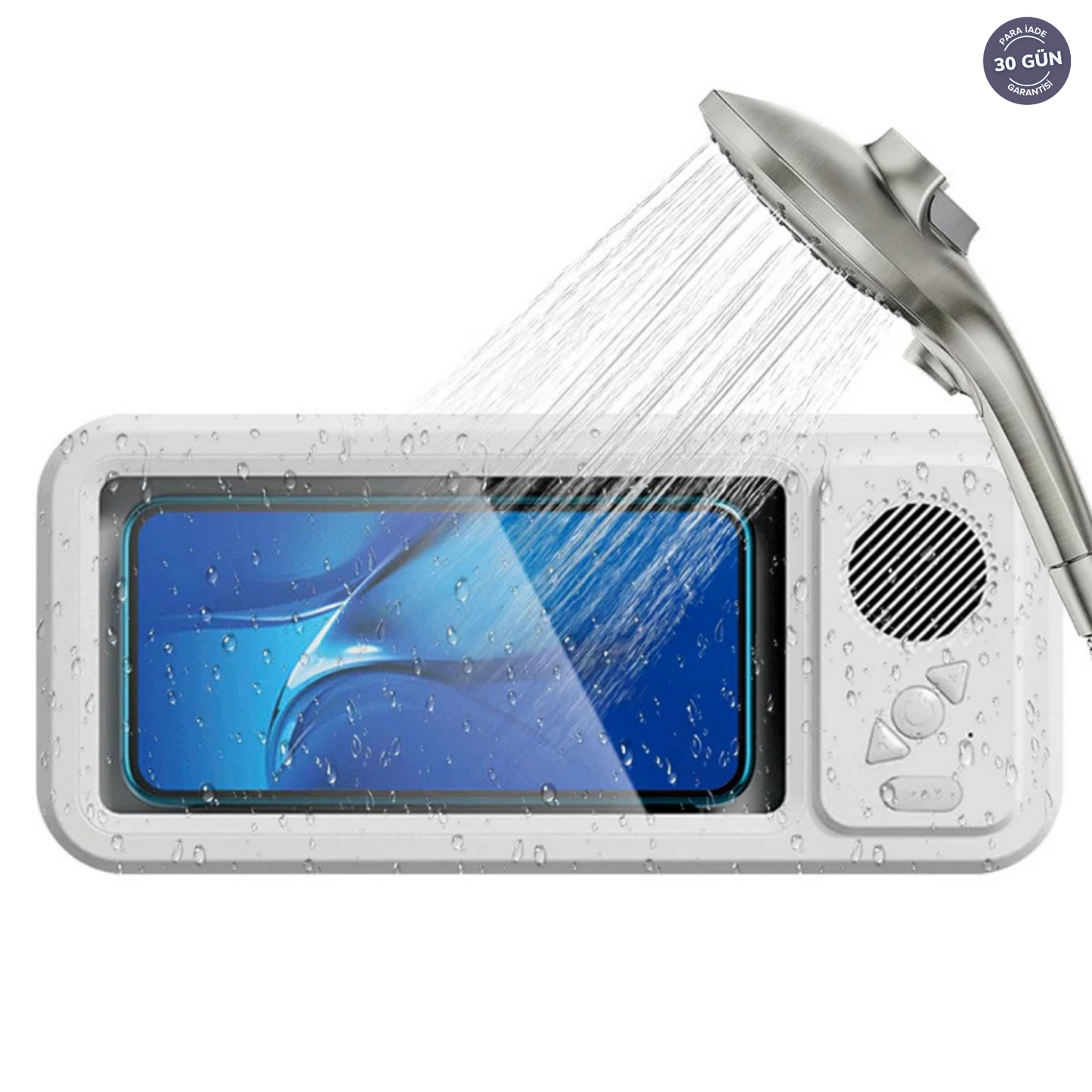 Dusiva® Hoparlörlü Su Geçirmez Telefon Kabini
